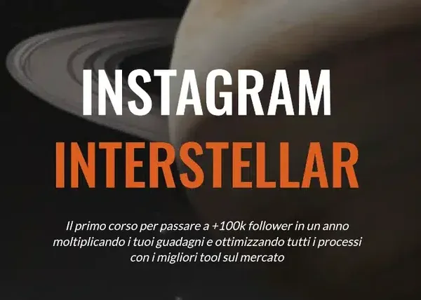 Instagram Interstellar 2.0 – Gabriele Venturini