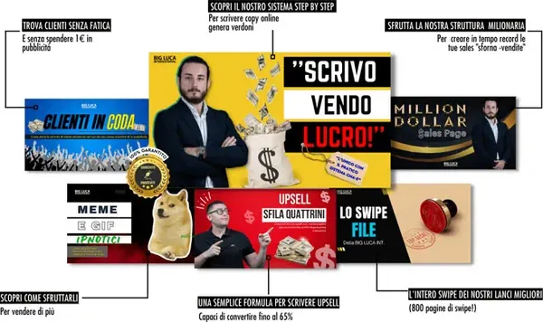 Scrivo, vendo, lucro – Big Luca