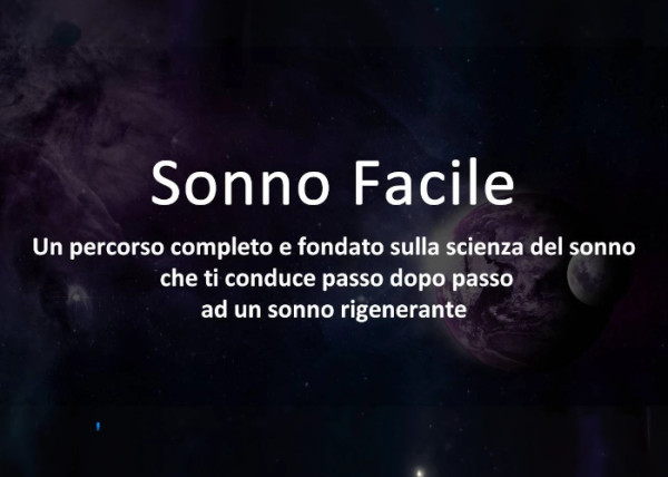 Percorso Sonno Facile – La Scuola del Sonno
